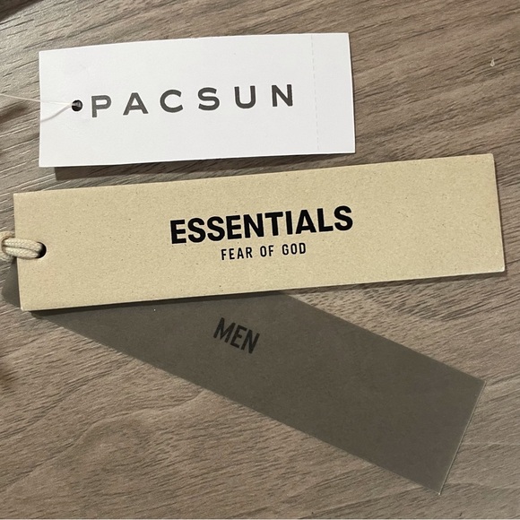 Essentials Gray Hoodie for Men - Picture 10 of 11